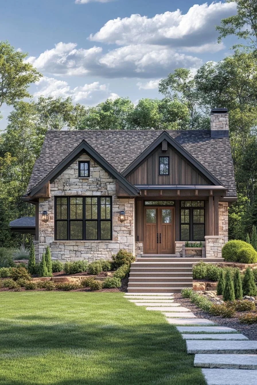 A Rustic Craftsman Home in Nature