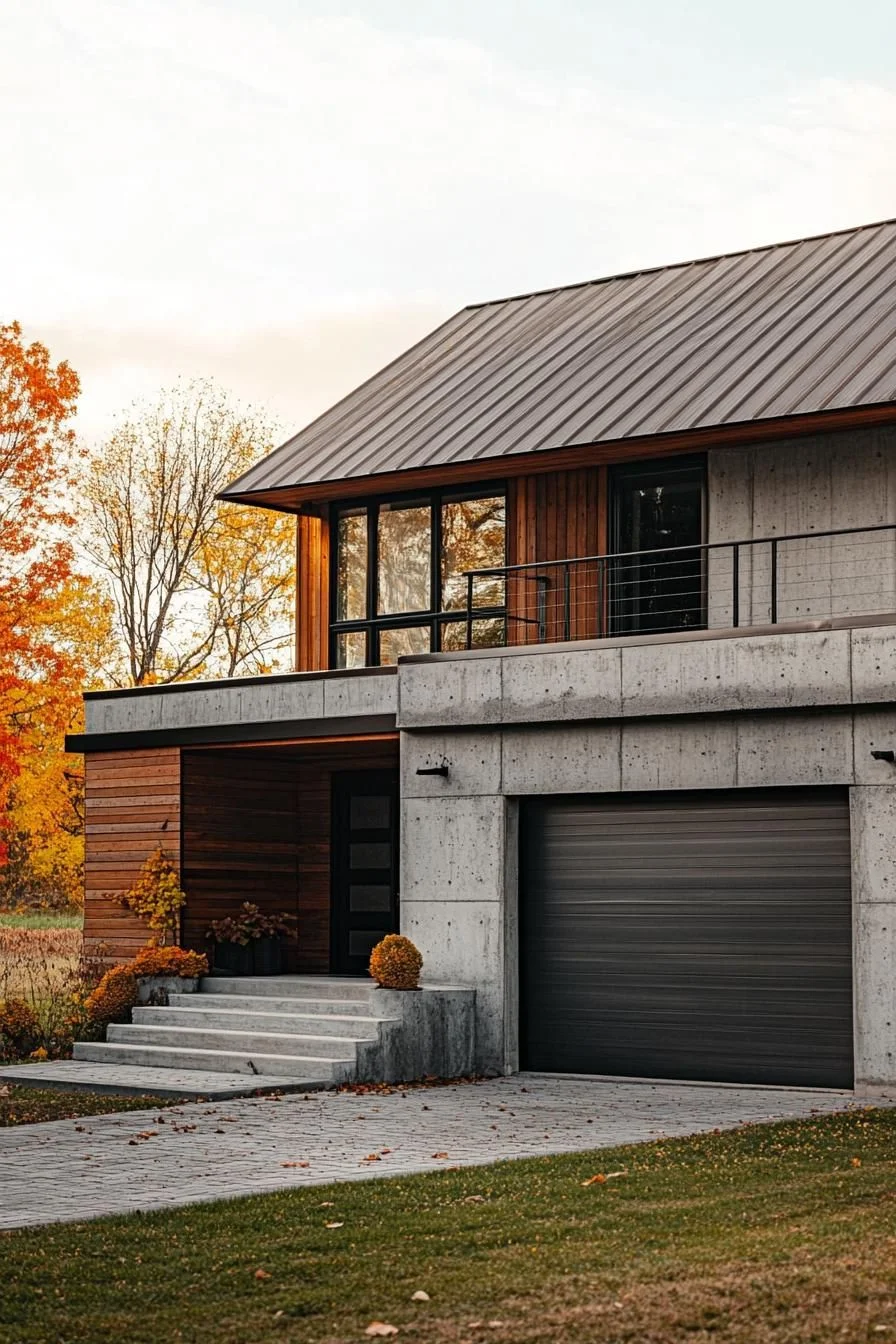 Modern Sleek Metal Garage Doors - photo 4