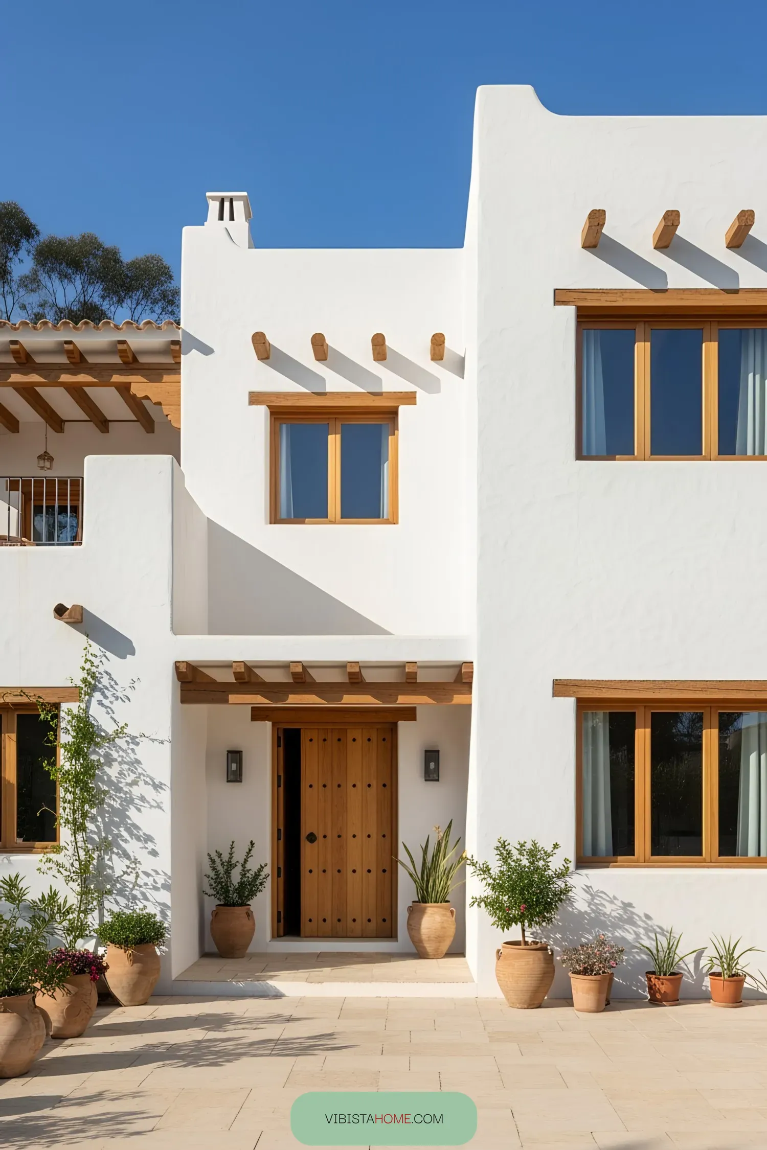 Whimsical Whitewashed Windows and Facades