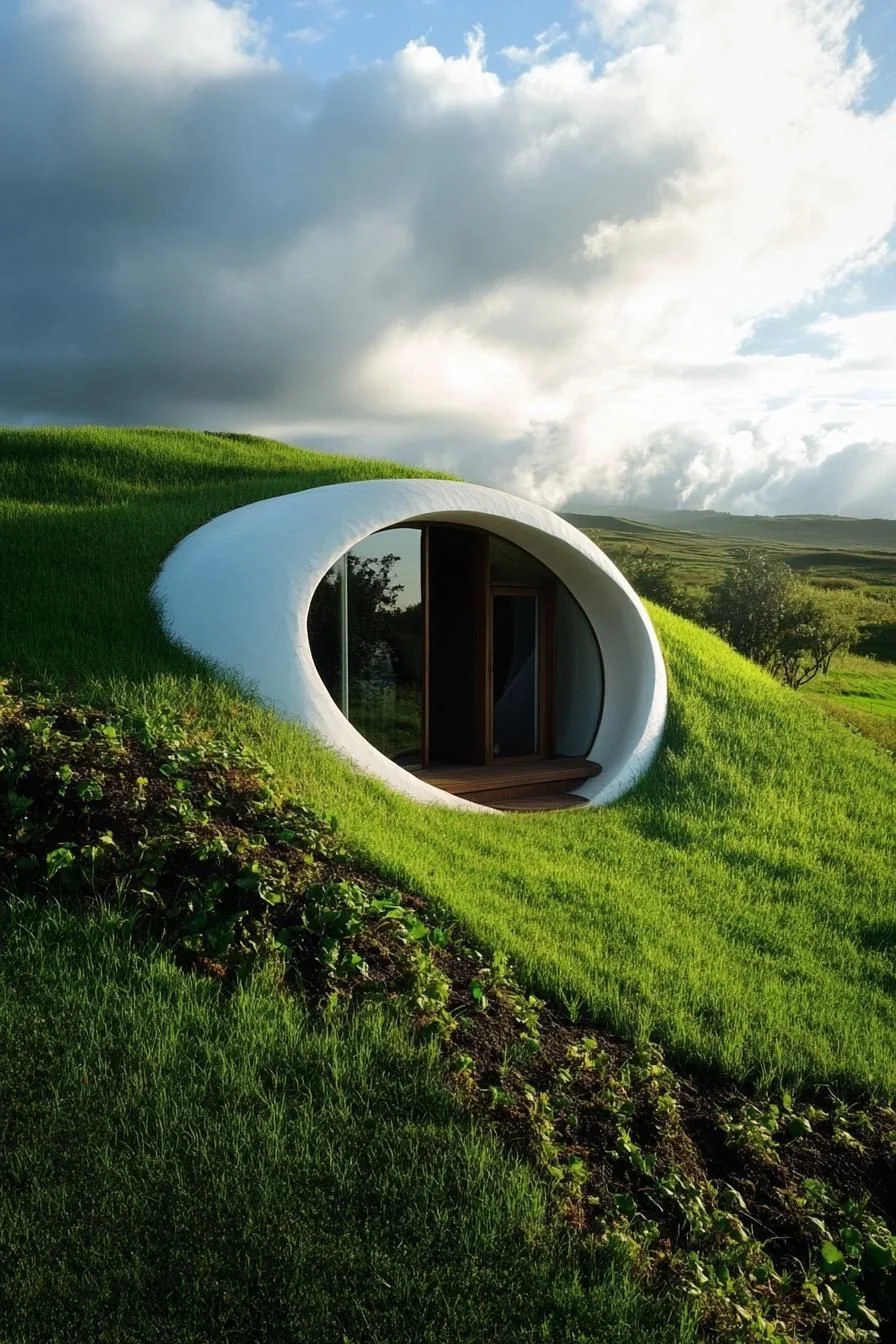 Earth Mounds Shaped Into the Design - photo 4
