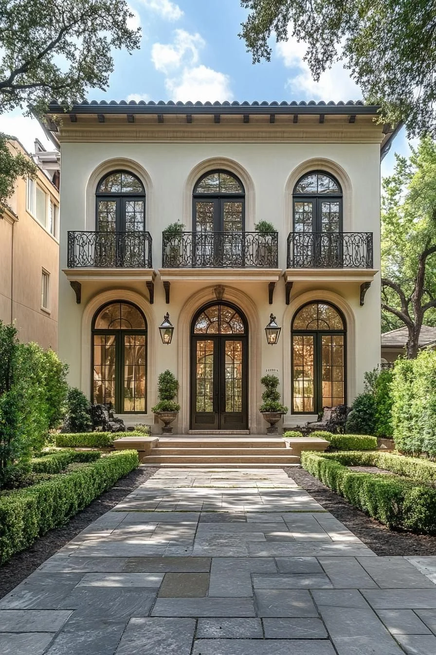 Contemporary French Facade Design
