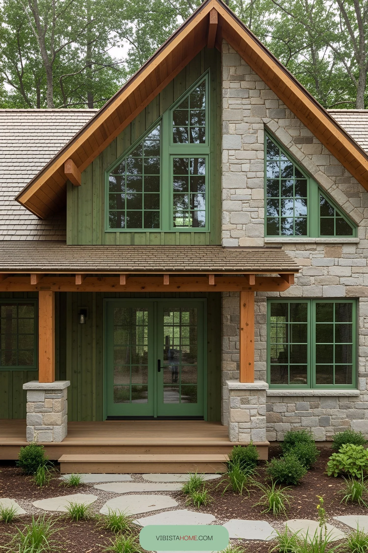 Forest Retreat with a Natural Touch