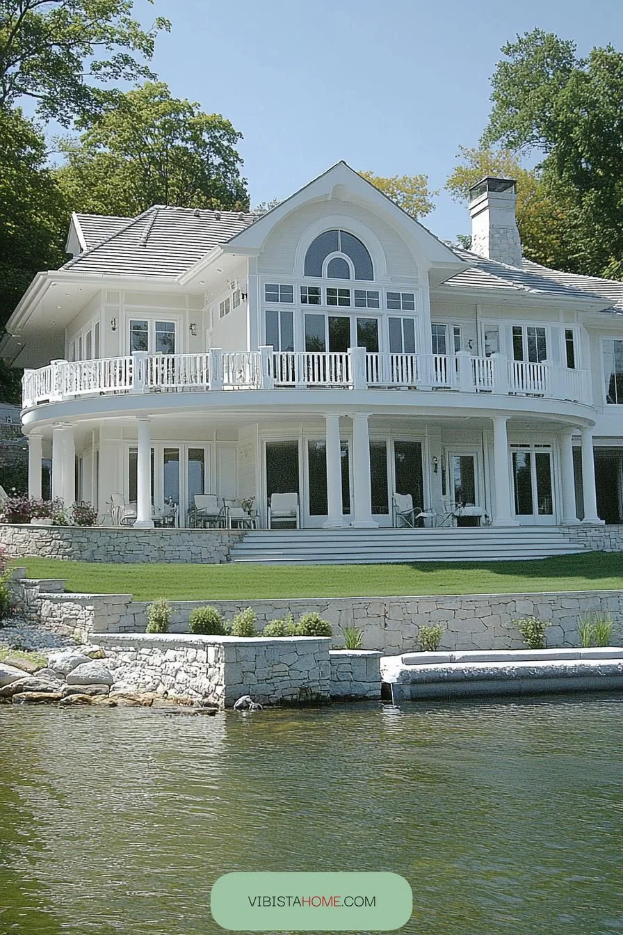 Colonial Charm in a Lakeside Villa
