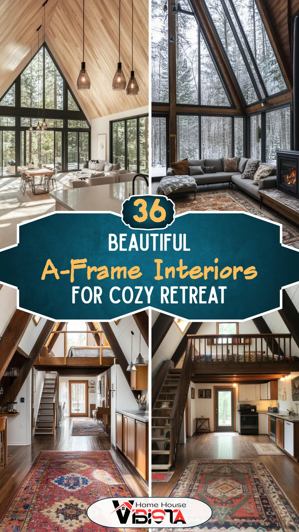 36 Beautiful A-Frame Interiors for a Cozy Retreat