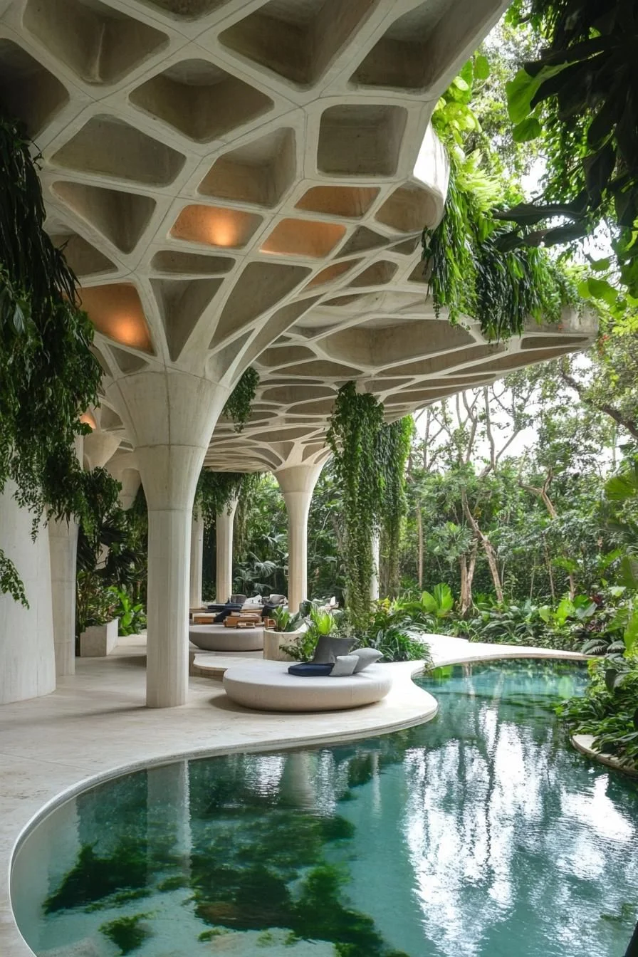 Organic Architecture Rooted in the Forest