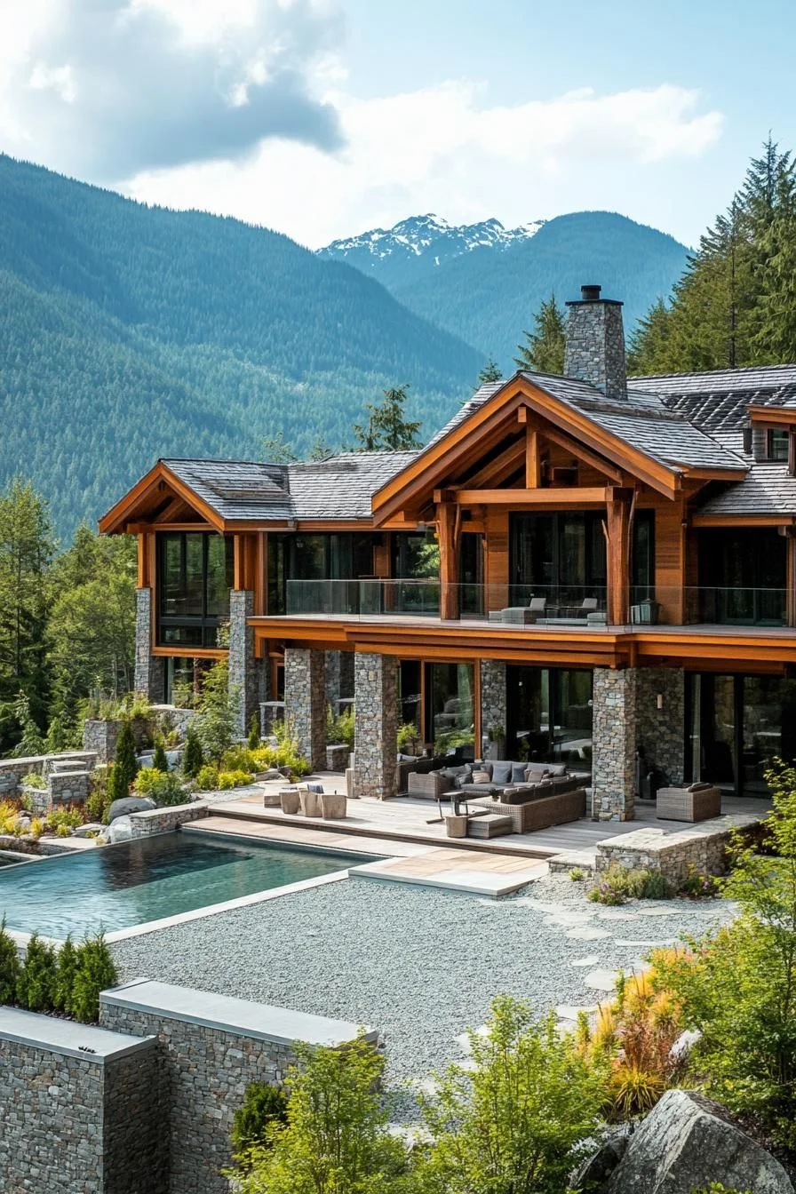 An Escape Nestled Among Mountain Peaks