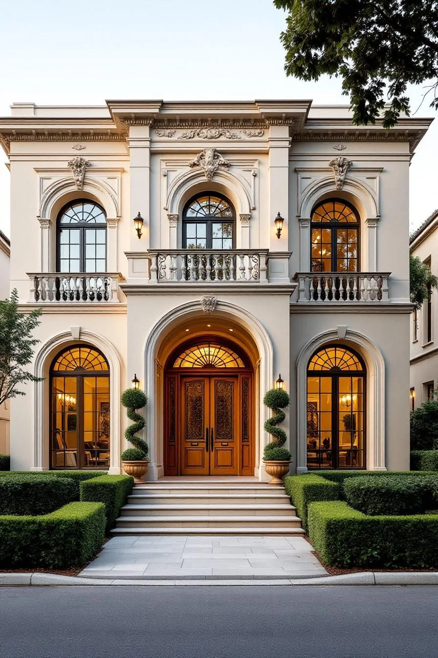 Refined Manor With Old-World Elegance