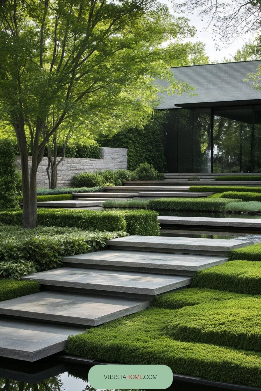 Zen Cascade Across Green Platforms