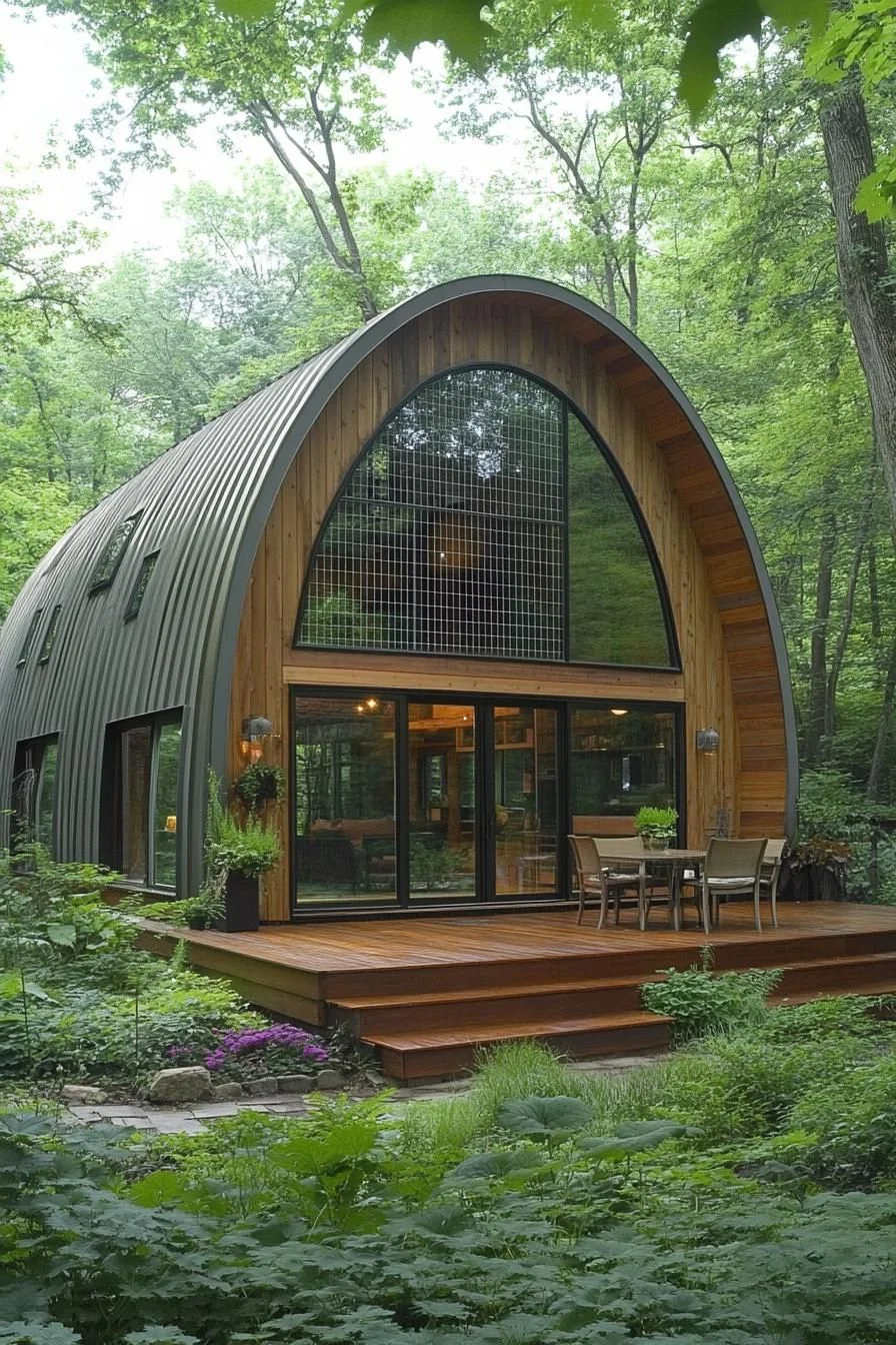 A Rustic Retreat Among the Fallen Leaves
