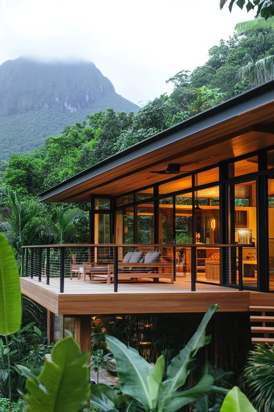 A Raised Retreat in Dense Greenery