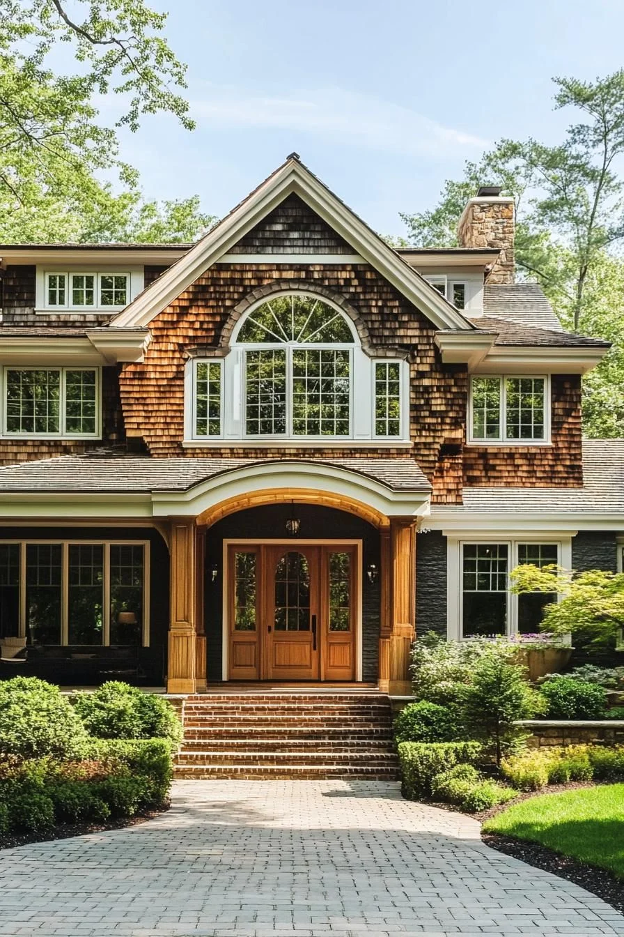 Gabled Charm with Green Landscaping
