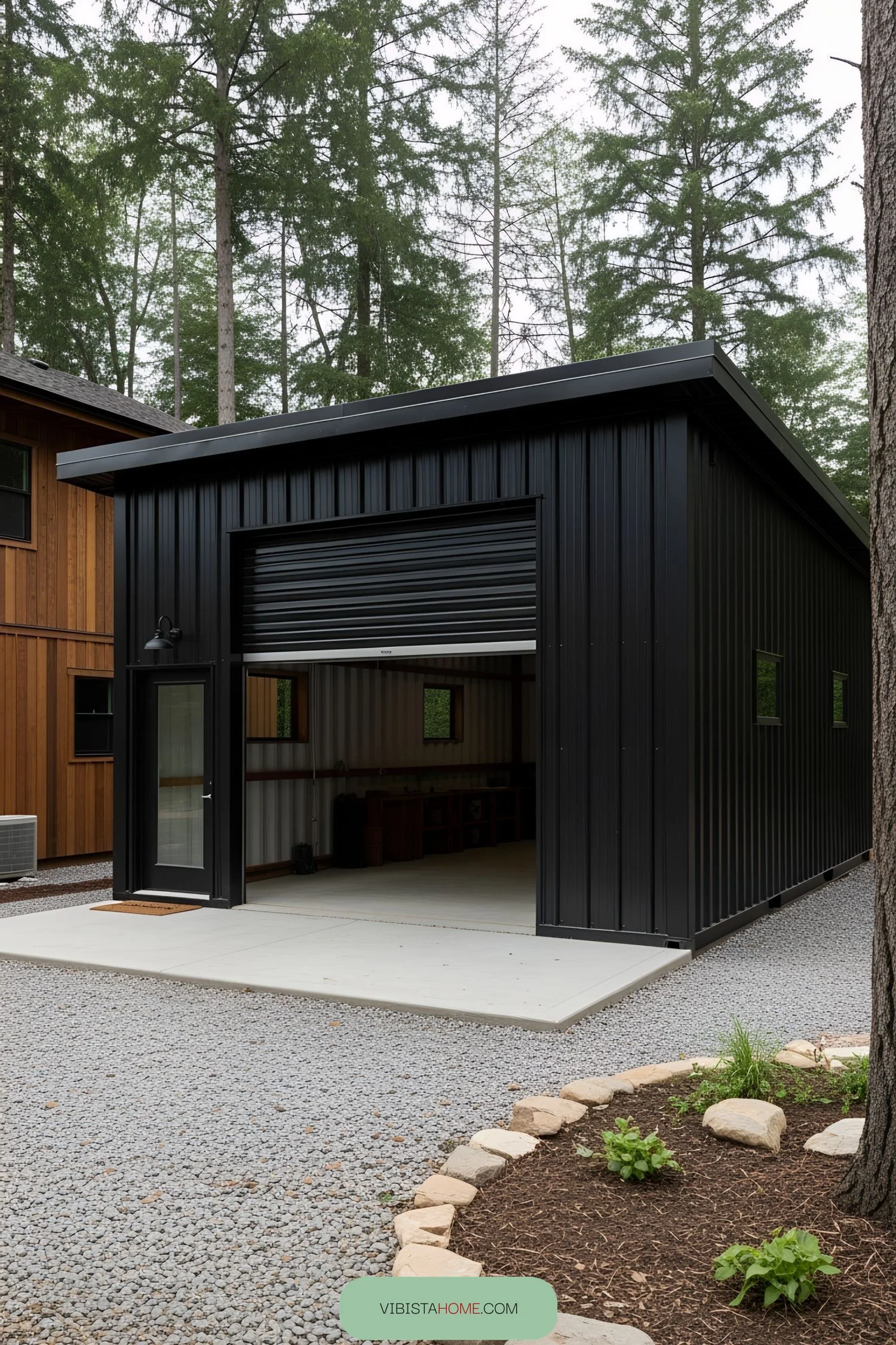 9) Stealth Black Container Workshop