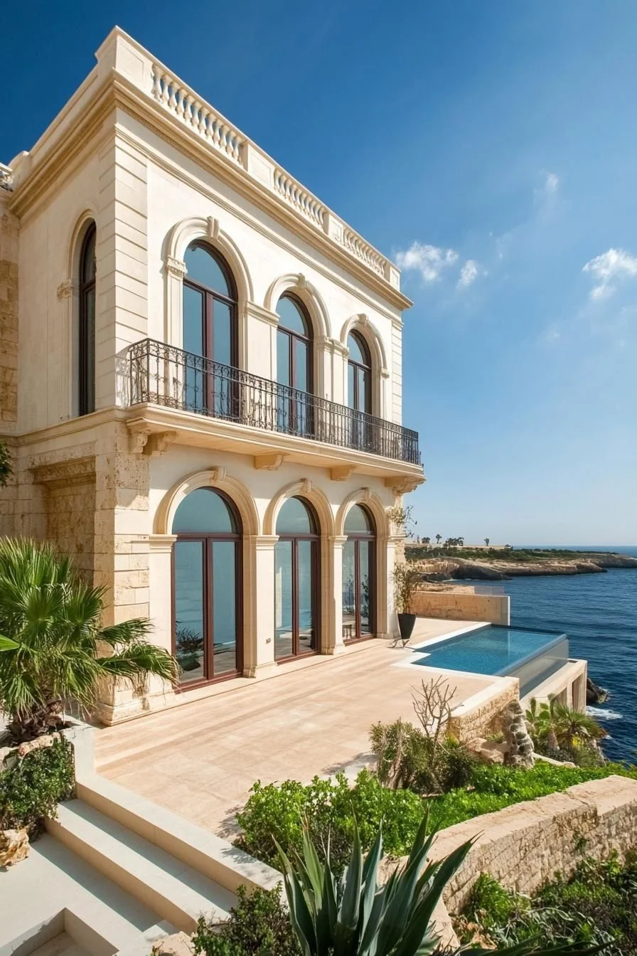 Coastal House With Reflective Views