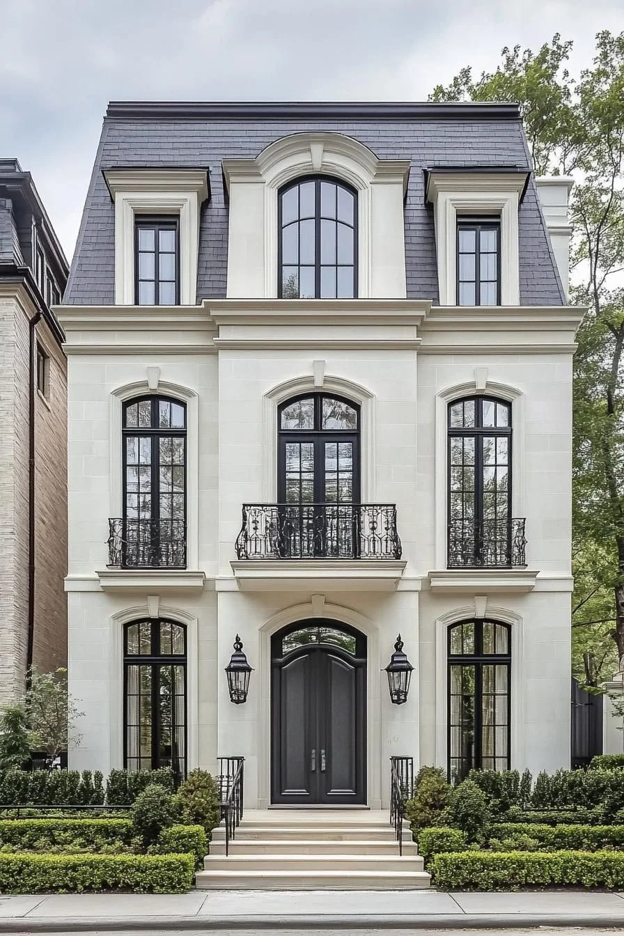 Graceful Modern French Home Design