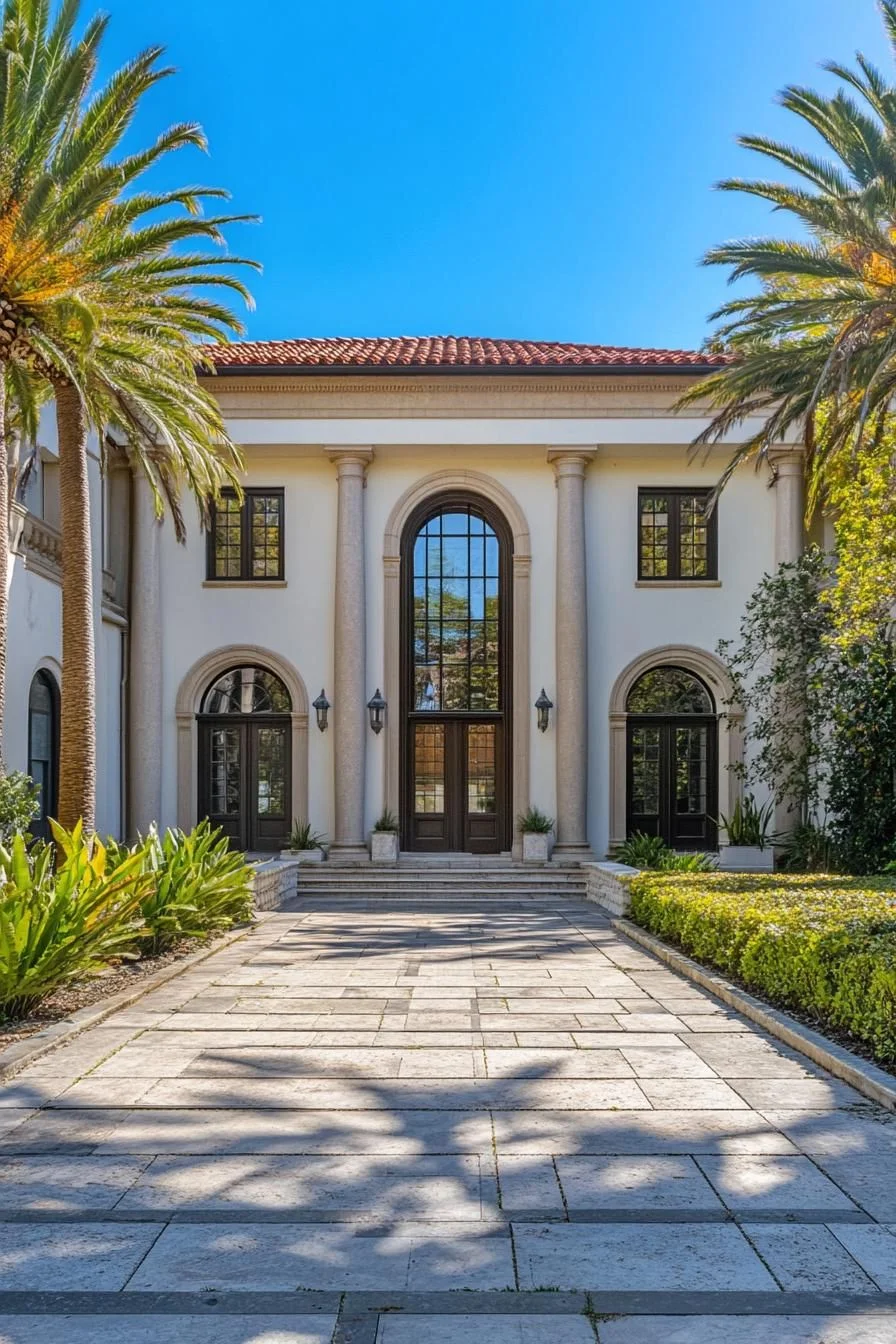 A Sunlit Chateau of Classic Style