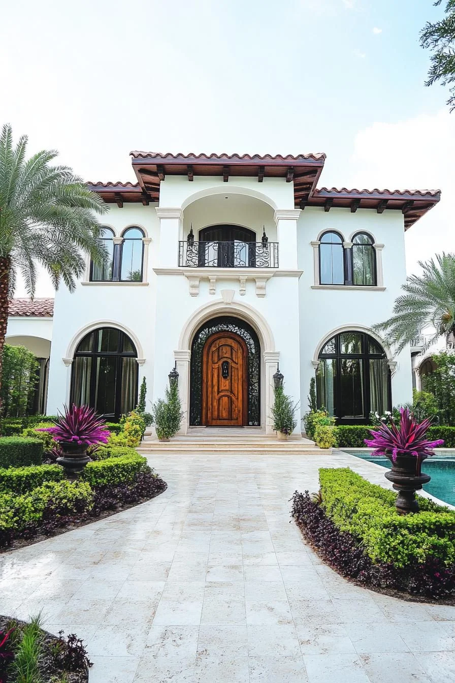 A Hacienda Lit by Radiant Arches