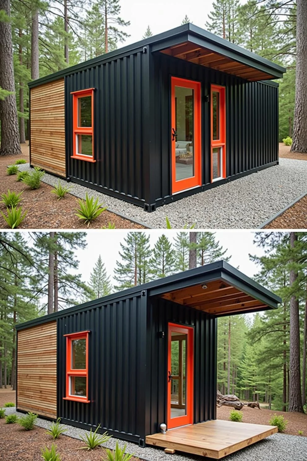 A Bright and Bold Boxy Retreat