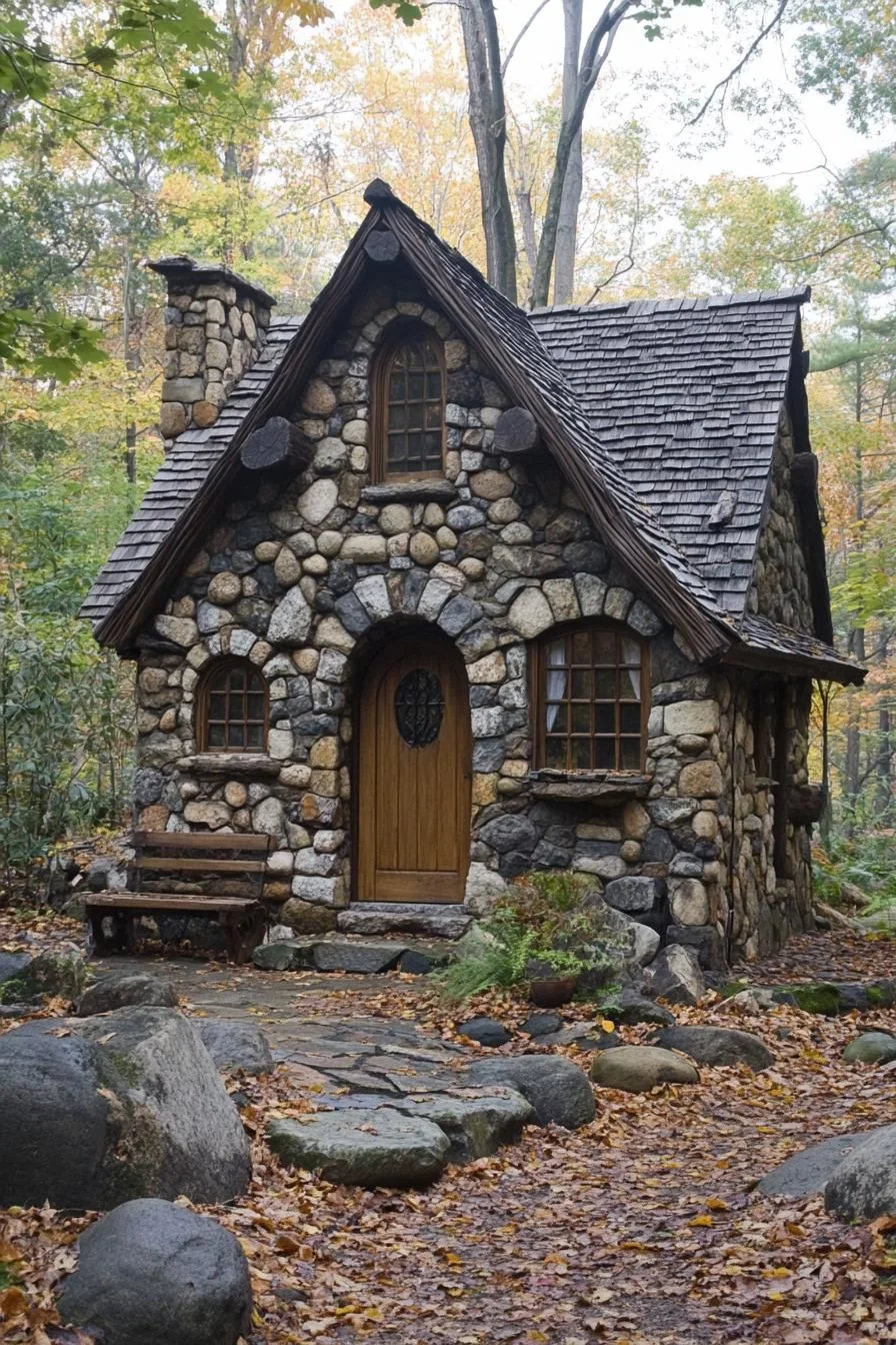 A Hidden Stone Cottage with Hobbit Charm