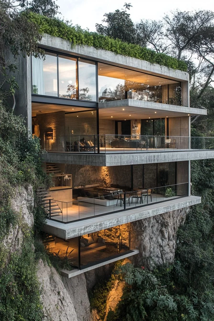 A Gravity-Defying Dwelling Suspended in Style