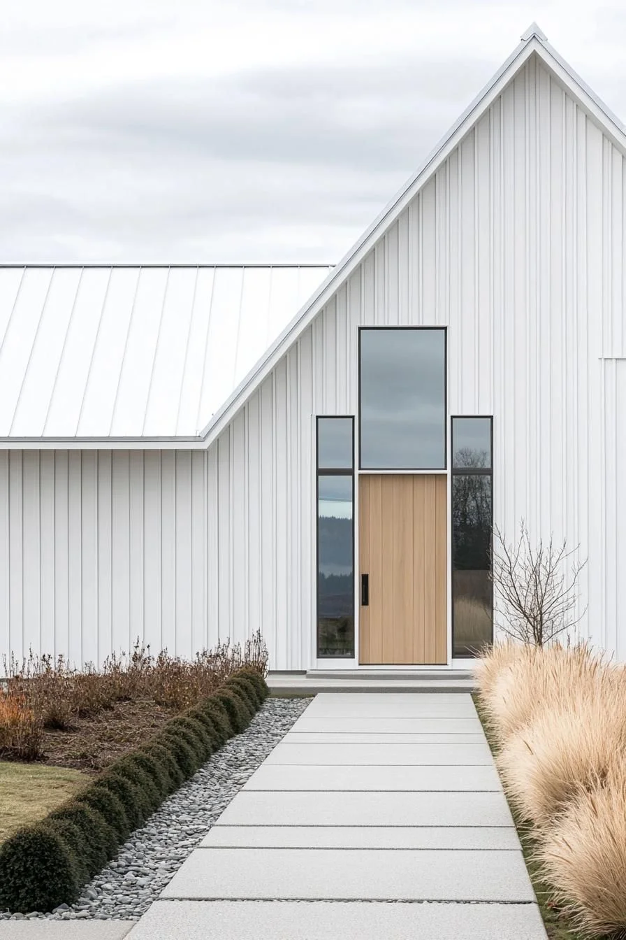 Gabled Long House with a Calming Feel