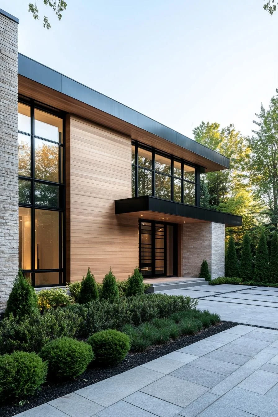 A Modern Timber-Clad Standout