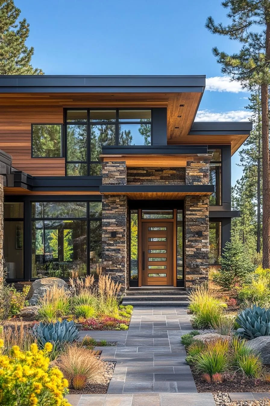 Forest-Set Chic Modern Haven