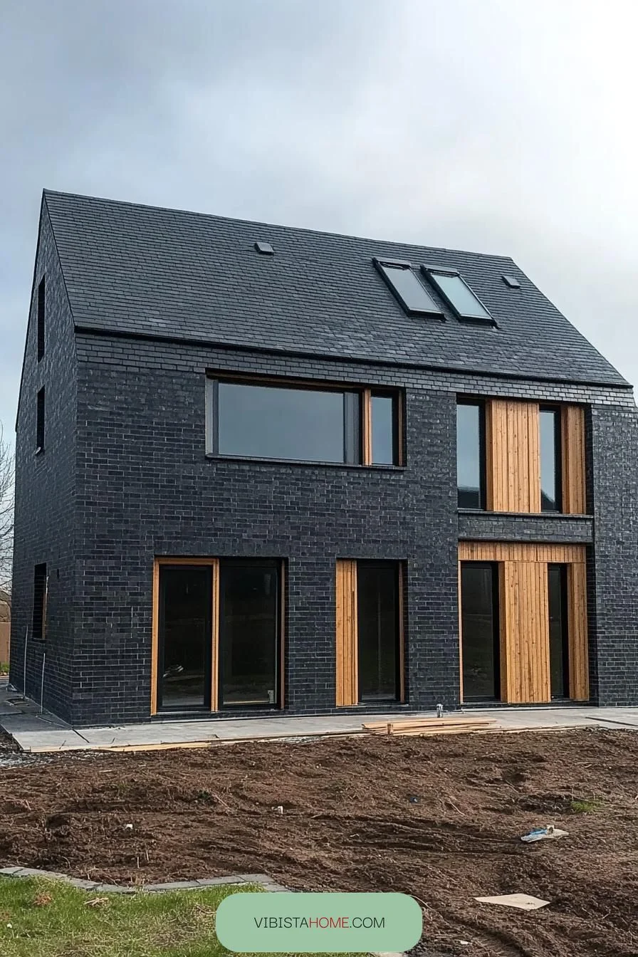 Wooden Accents on a Gothic Barn