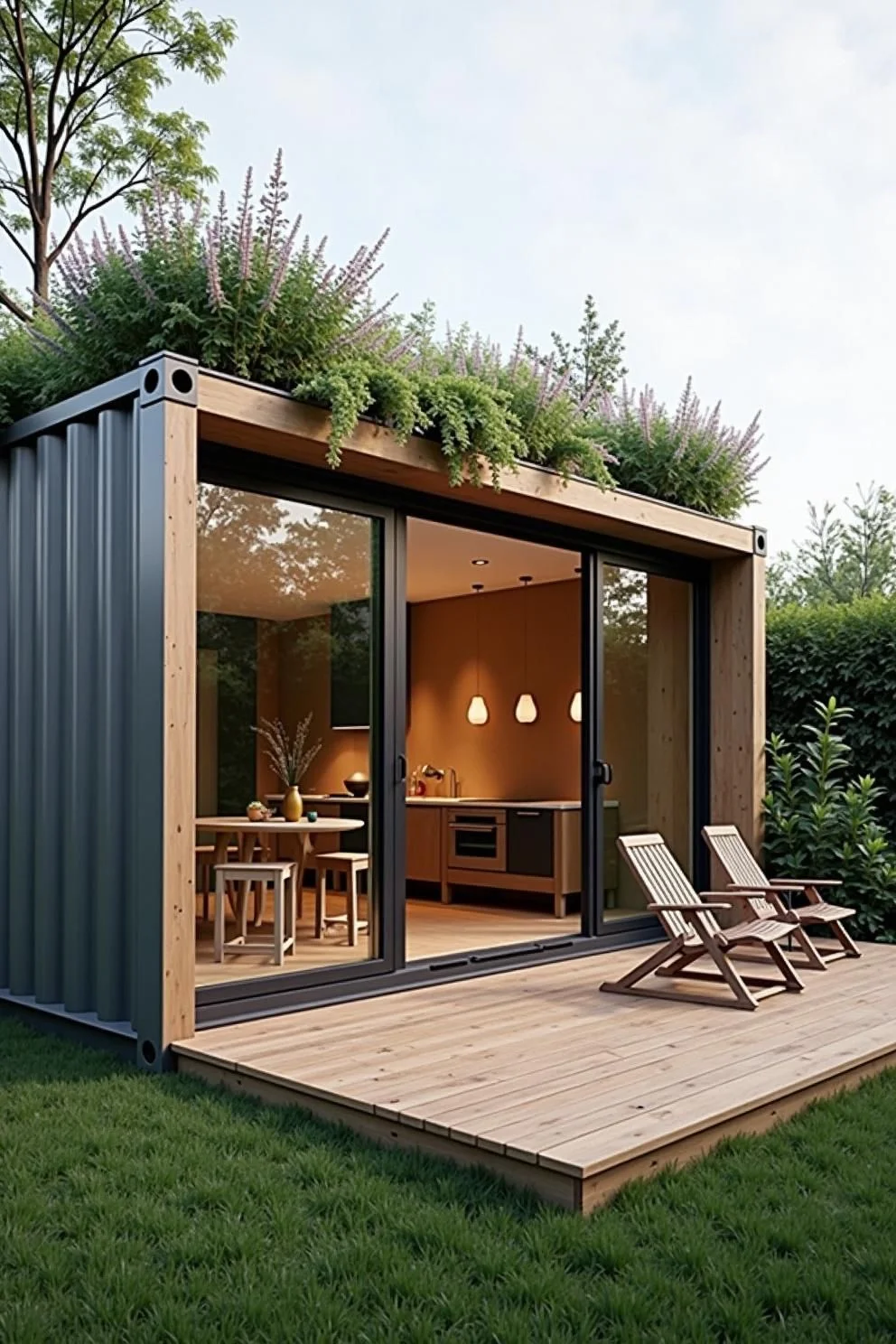 A Portable Home Crowned With Greenery