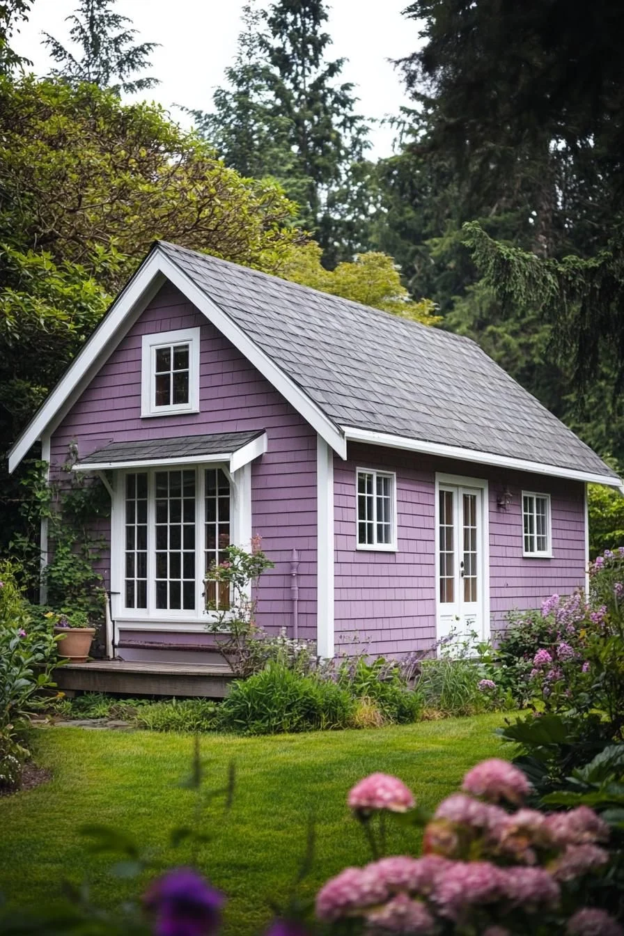 Lavender Cottage in Full Bloom