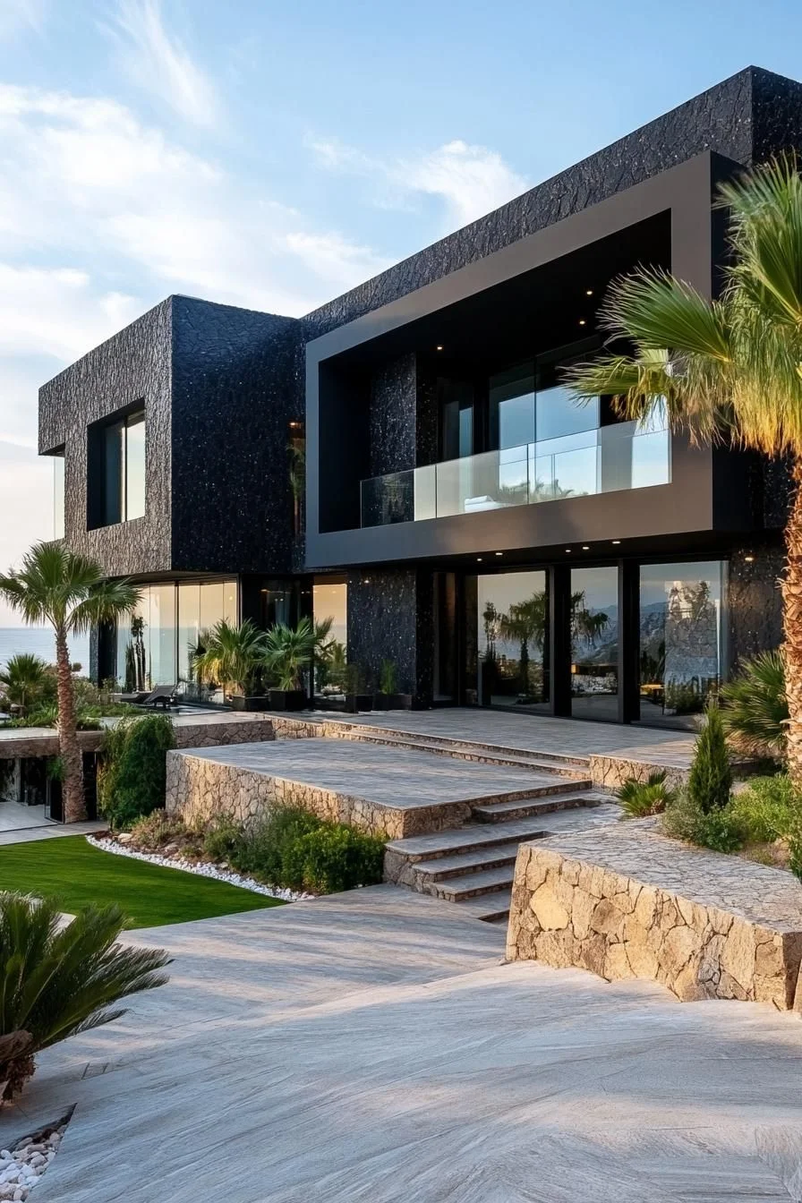 Modern Home With Tropical Accents