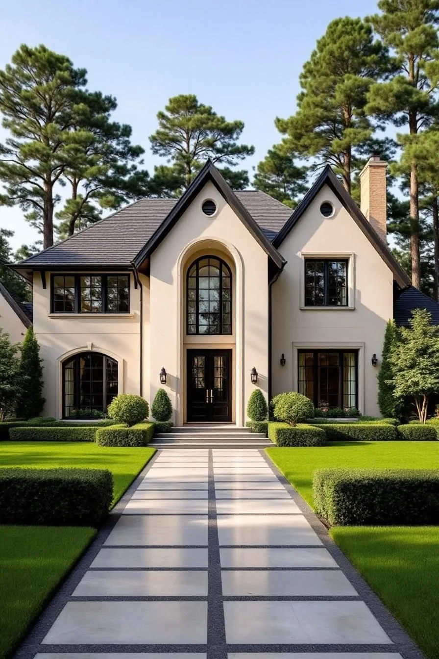 A Home Full of Gabled Grandeur