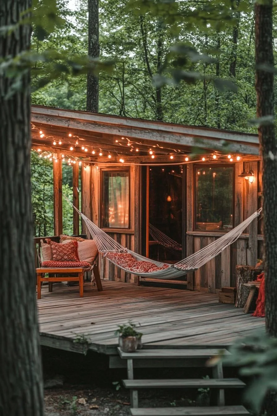 Boho-Chic Rustic Timber Cabin - photo 4