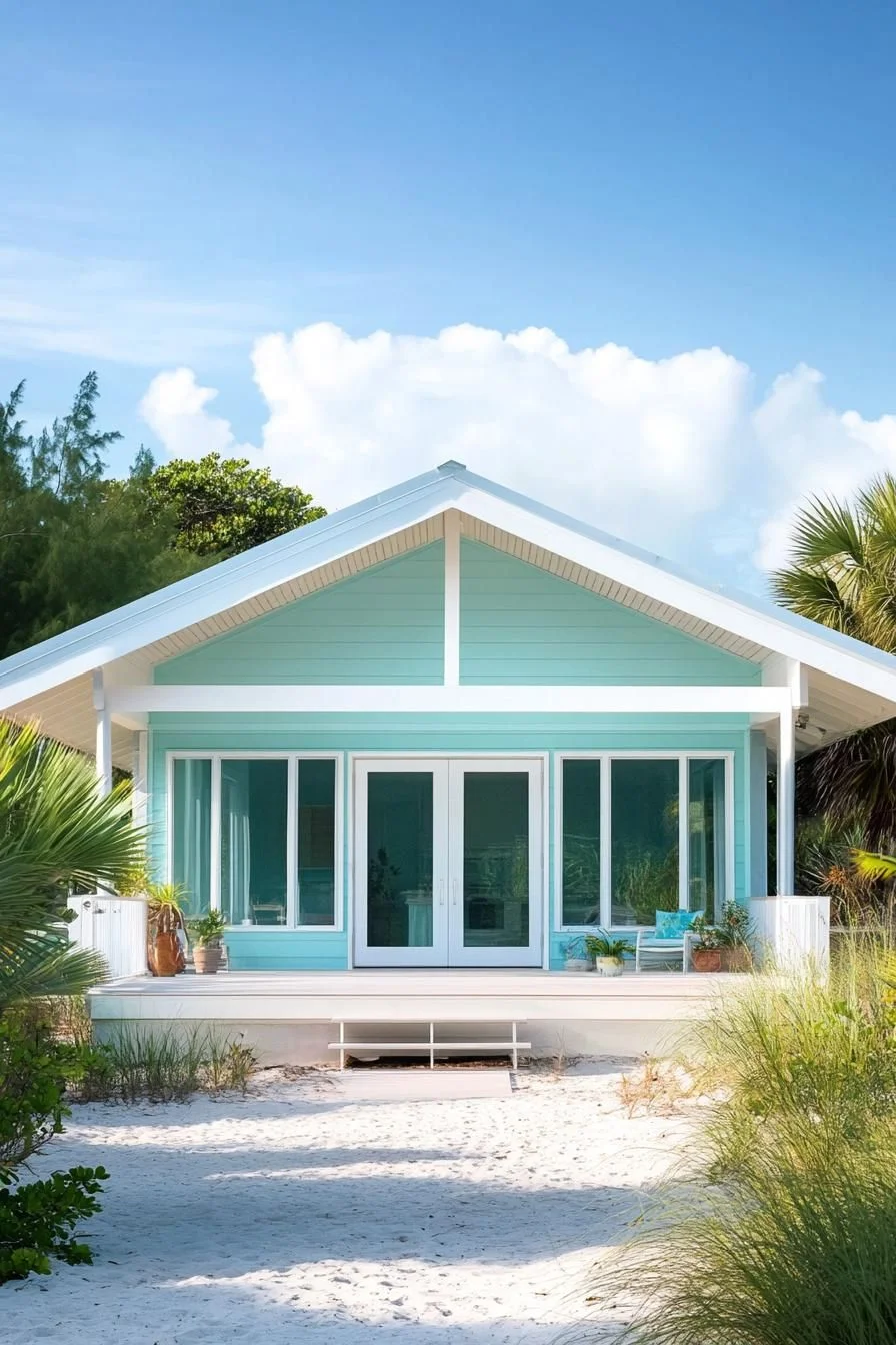 Shoreline Home in Soft Pastels