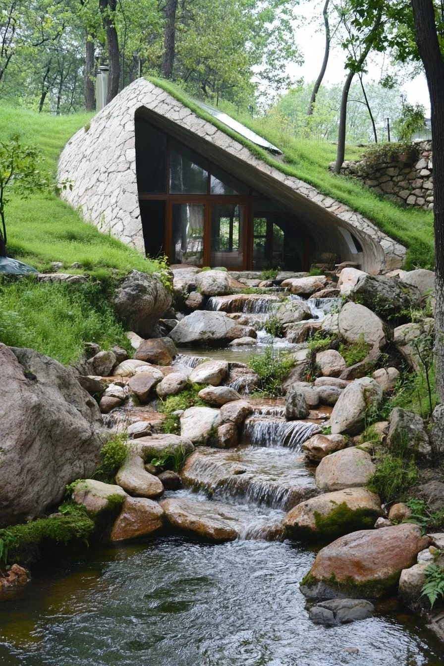 Entrances Framed by Waterfalls - photo 2