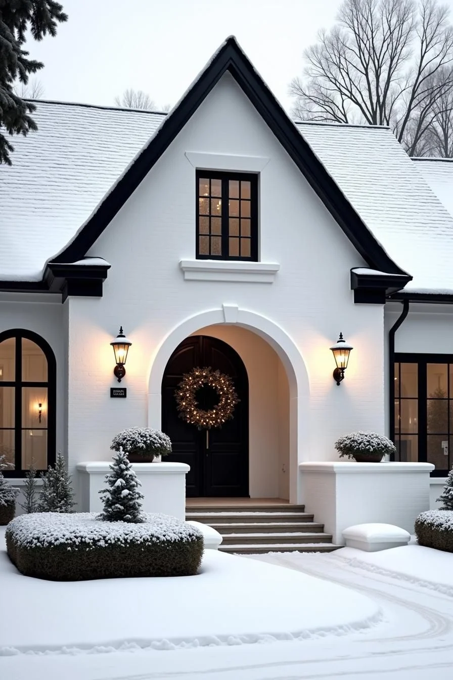 Snowy Archway Cabin
