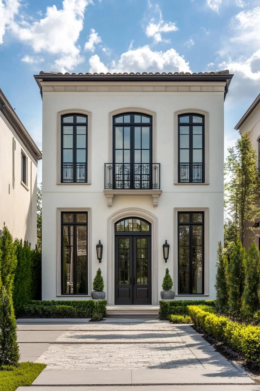 Arched Details Bring Minimalist Charm Forward