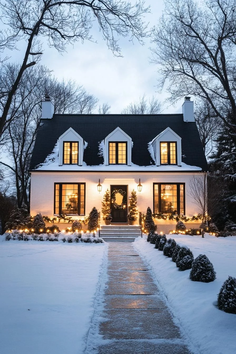 A Festive and Cozy Holiday Cottage