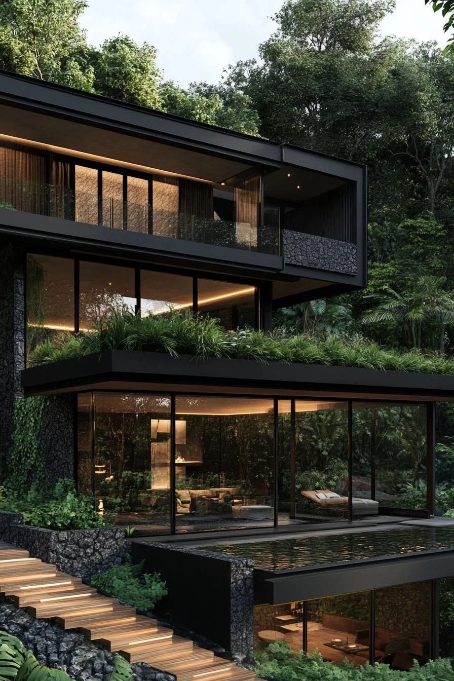 Earthy Treehouse-Style Villa Retreat