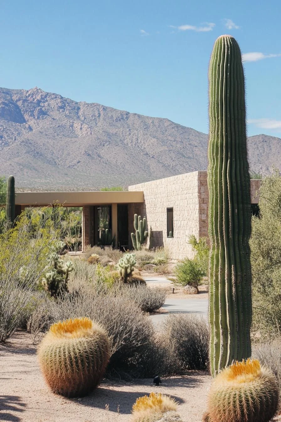 A Prickly Desert Cactus Castle