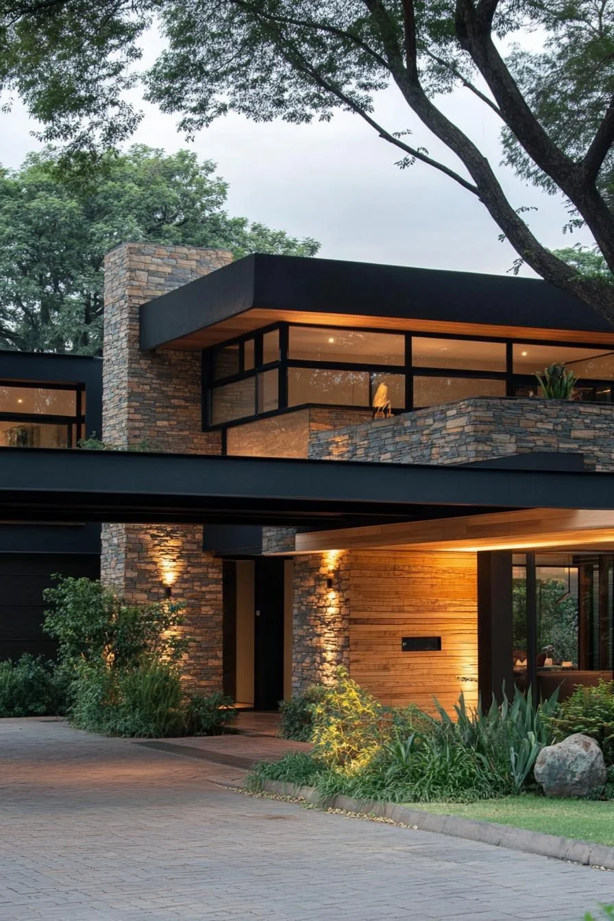 A Concrete Home with Cozy Details