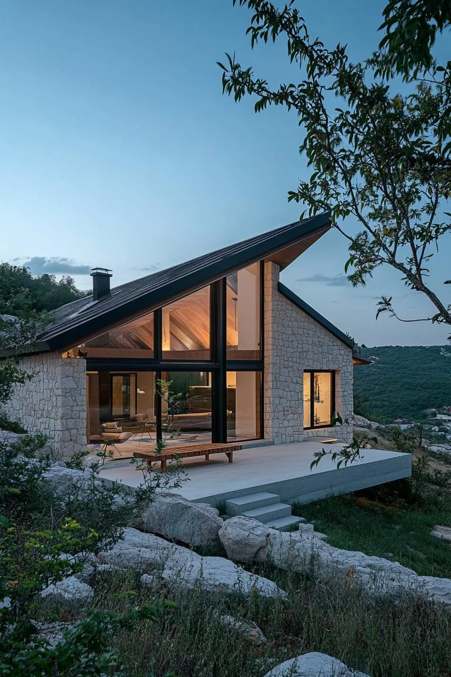 Hillside House with Charming Views