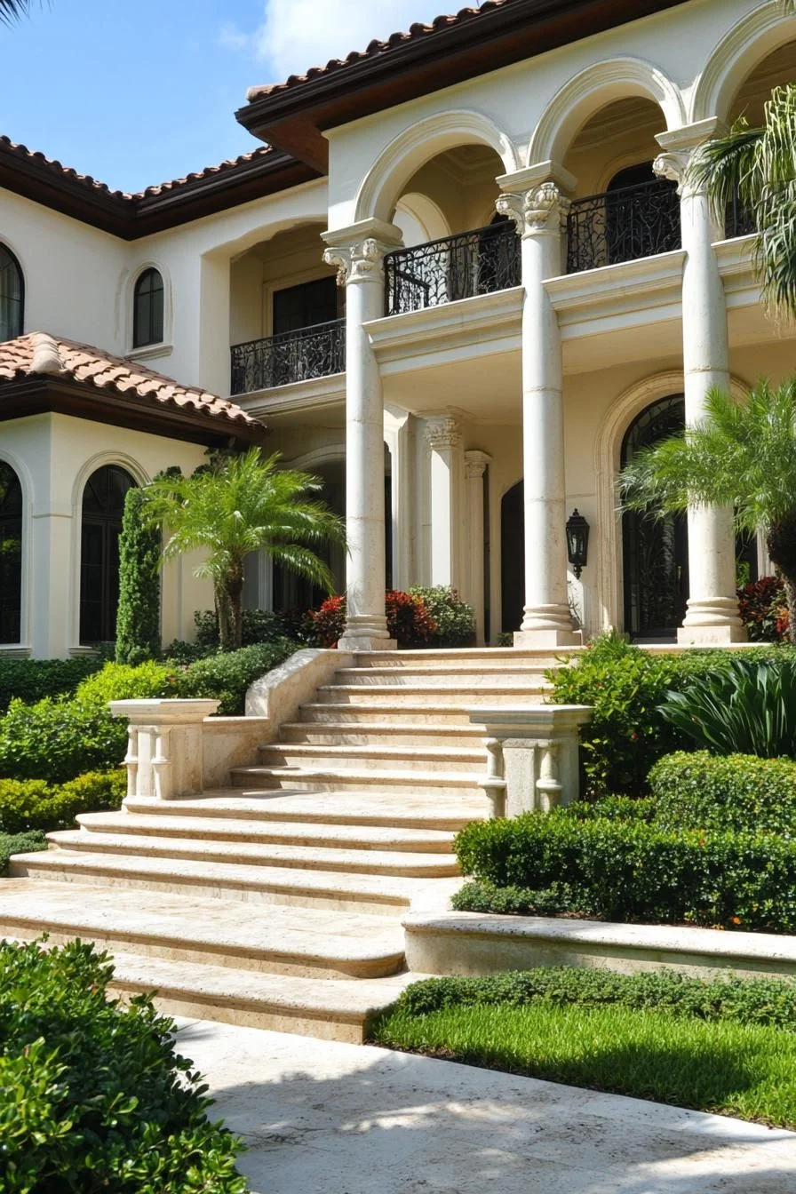An Opulent Entrance Fit for a Mansion