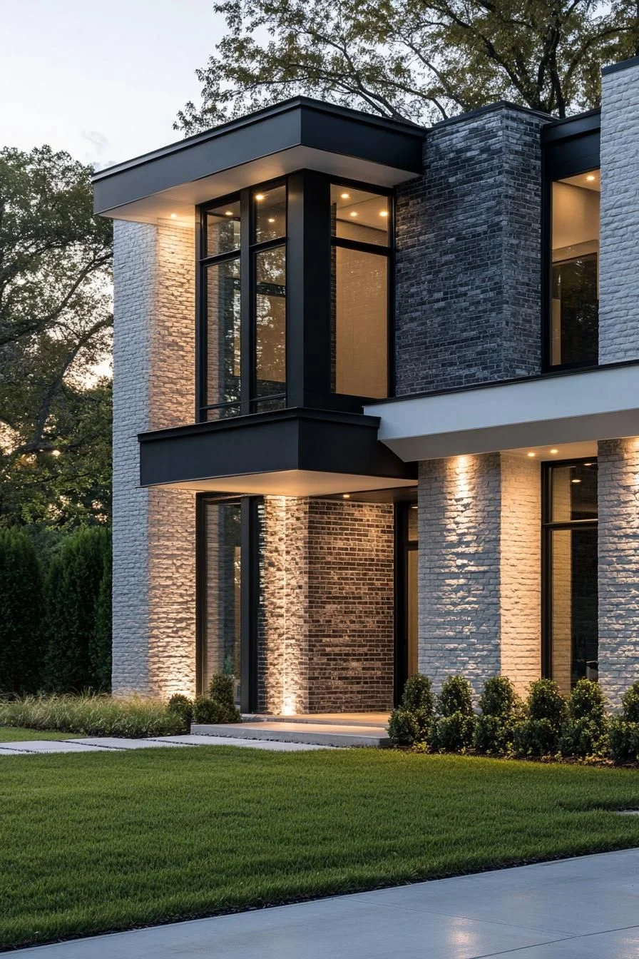 A Villa in Stone and Glass