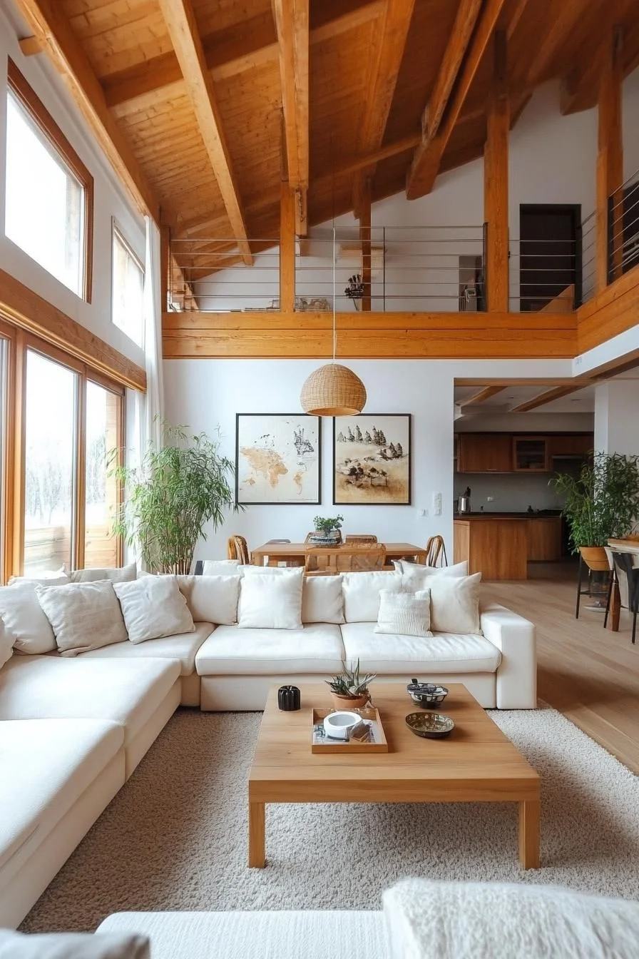 A High-Ceilinged Loft Full of Calm