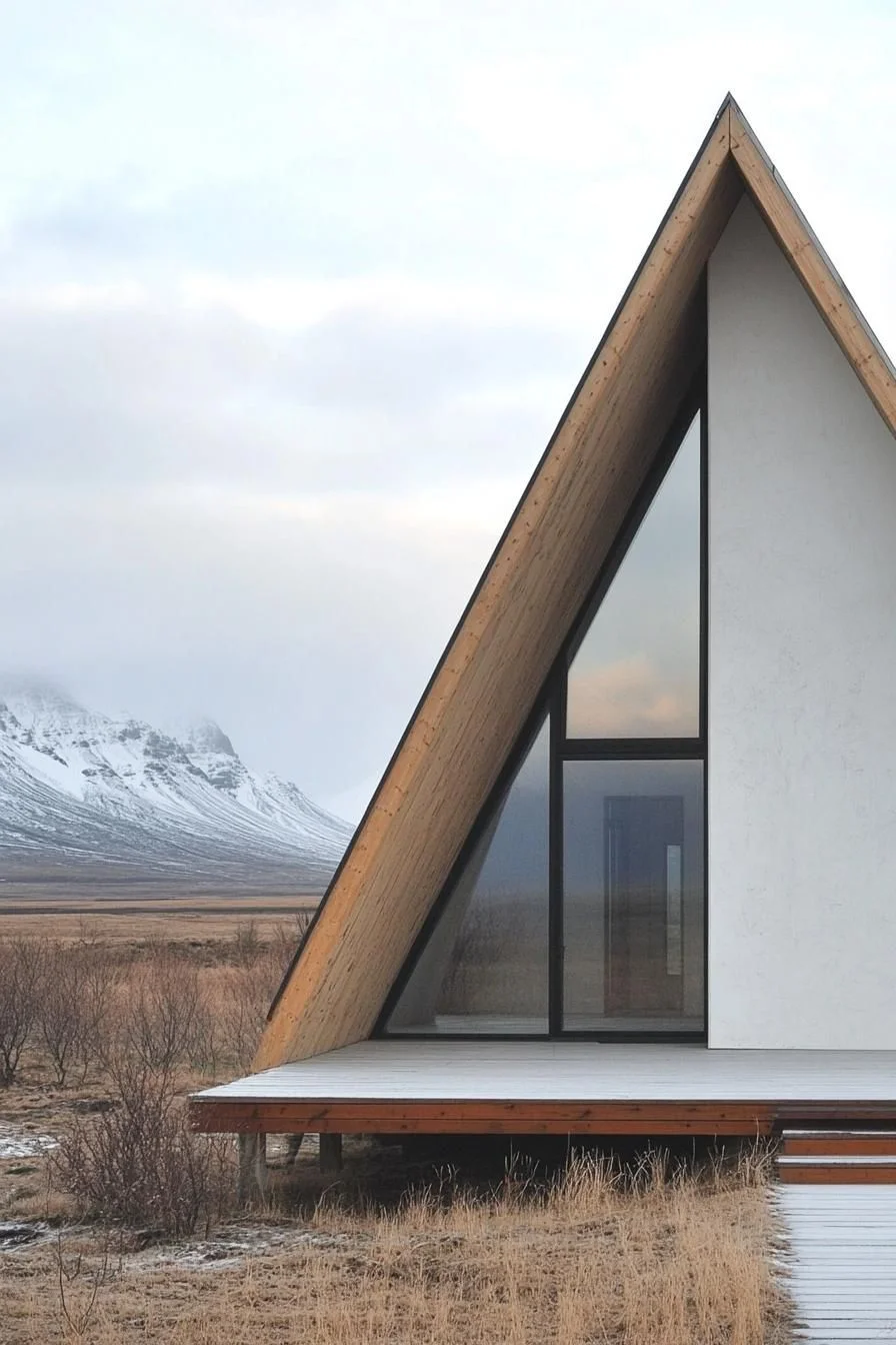 A-Frame Adventure in the Scandinavian Wilderness