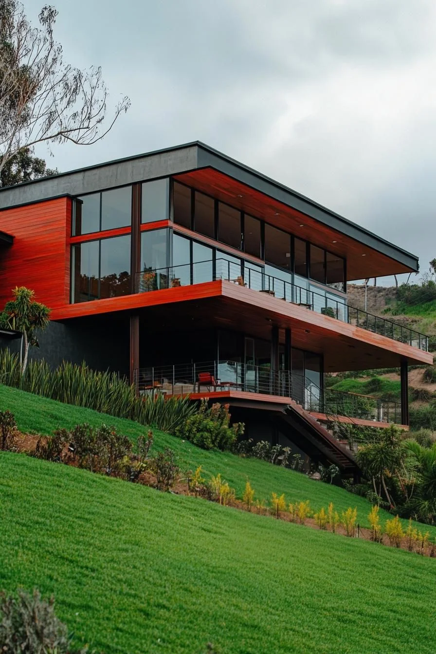 A Wooden Wonder Built Into the Hillside