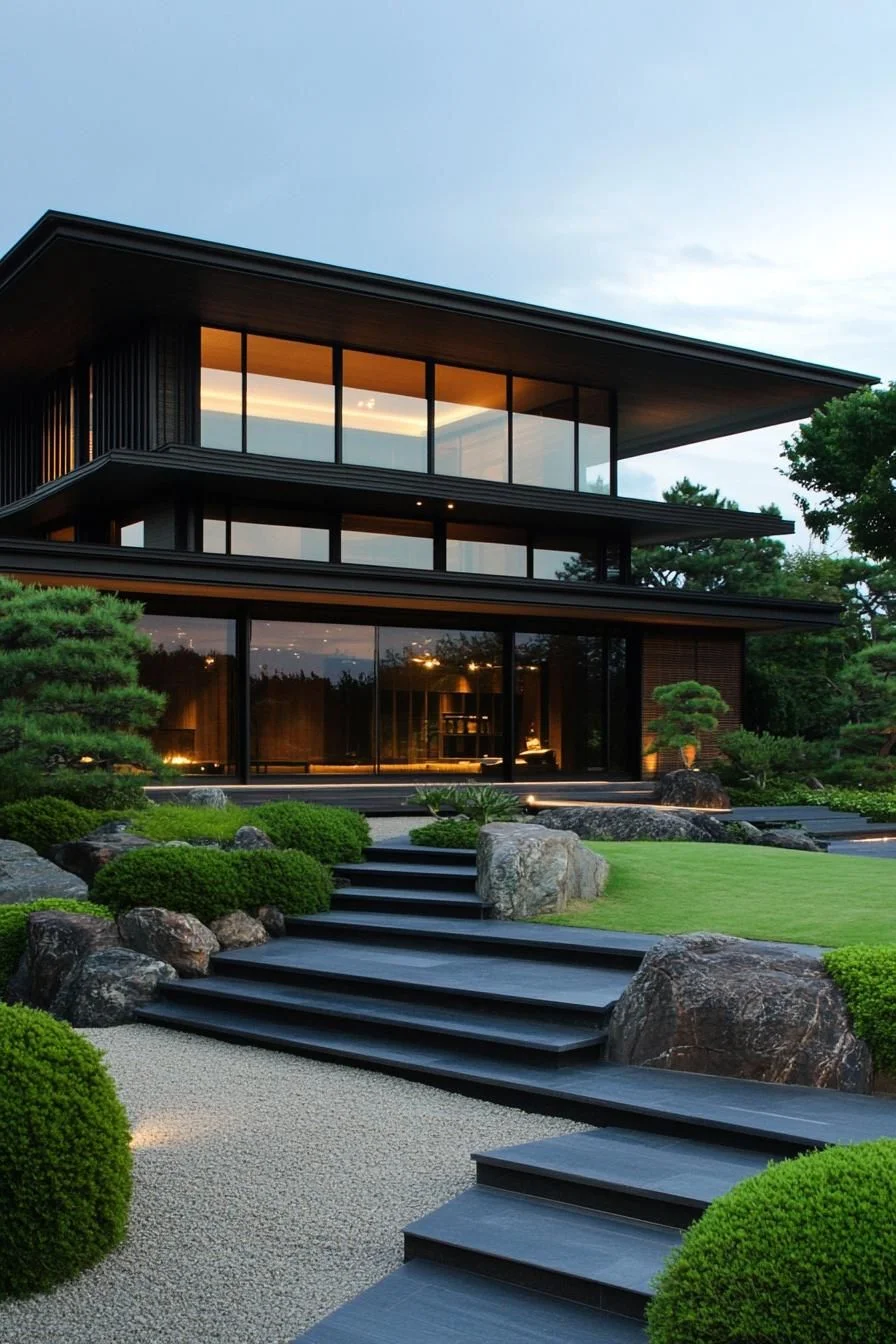 A Hidden Zen House Under Open Skies
