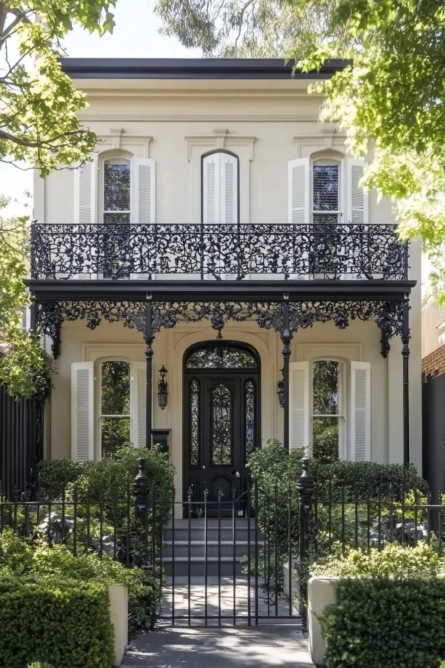 Victorian Beauty Surrounded by Melbourne Foliage
