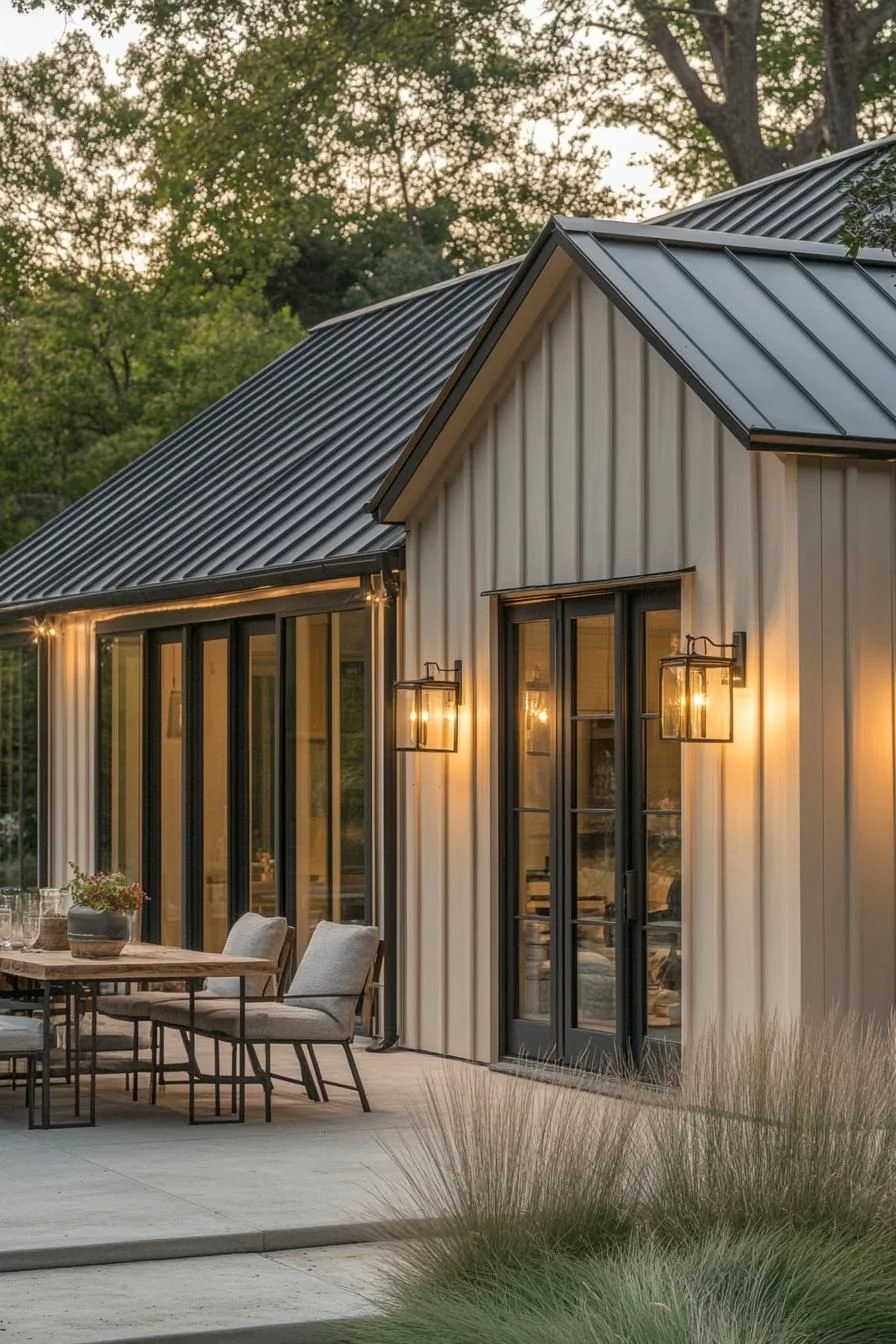 A Modern Marvel Under a Countryside Canopy