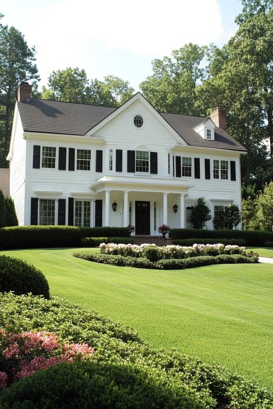 A House Wrapped in Endless Lawn